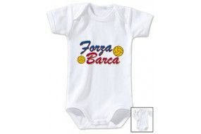 Body de bébé forza Barca