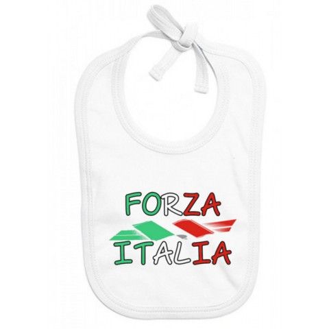 Bavoir de bébé  forza italia