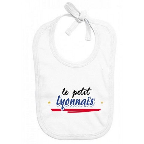 Bavoir de bébé le petit Lyonnais bold