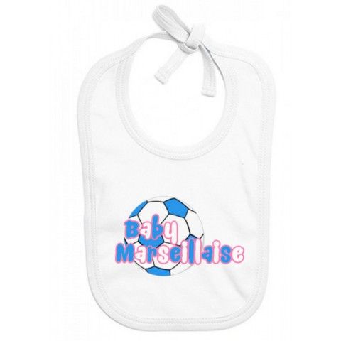 Bavoir de bébé baby Marseillaise foot