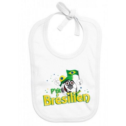 Bavoir de bébé p’tit Brésilien