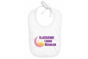 Bavoir de bébé Algérienne comme maman