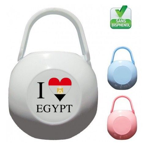 Boite à tétine i love Egypt