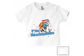 Tee-shirt de bébé p’tite Néerlandaise