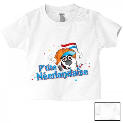 Tee-shirt de bébé p’tite Néerlandaise