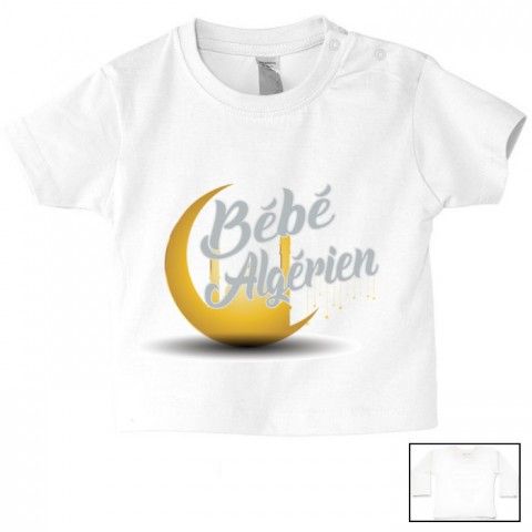 Tee-shirt de bébé bébé Algérien minaret