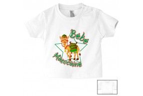 Tee-shirt de bébé bébé Marocaine star