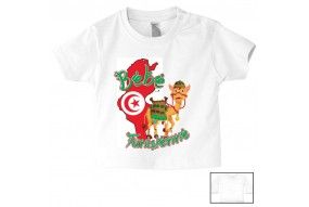 Tee-shirt de bébé bébé Tunisienne green camel