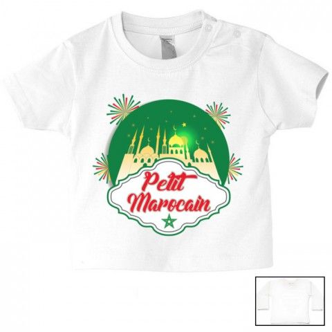 Tee-shirt de bébé petit Marocain