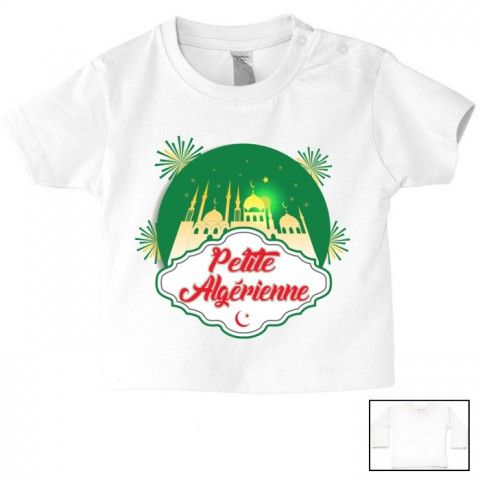 Tee-shirt de bébé petit Algérienne