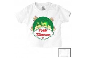 Tee-shirt de bébé petit Tunisienne