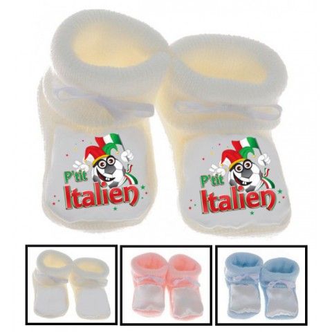 Chaussons de bébé p’tit Italien