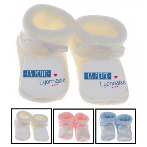 Chaussons de bébé la petite Lyonnaise