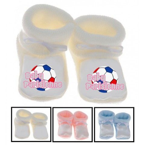 Chaussons de bébé baby Parisienne foot