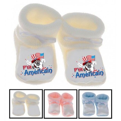 Chaussons de bébé p’tit Américain