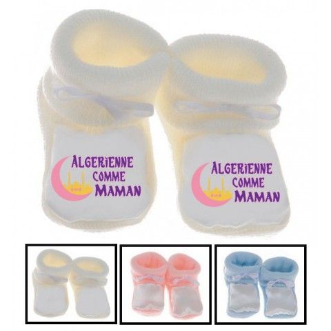 Chaussons de bébé Algérienne comme maman