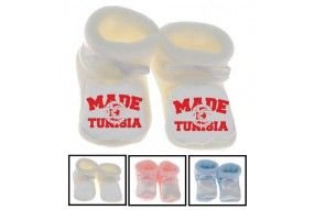 Chaussons de bébé made in Tunisia
