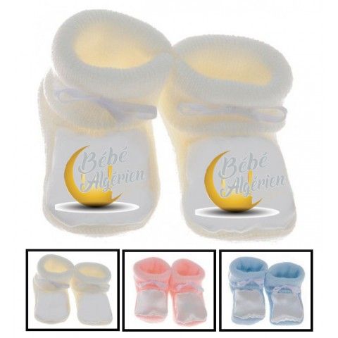 Chaussons de bébé bébé Algérien minaret