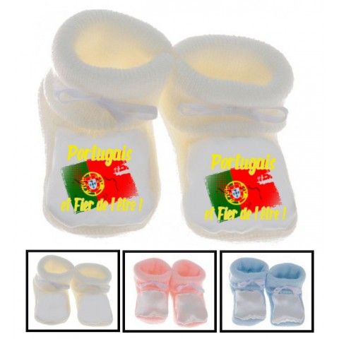 Chaussons de bébé Portugais et fier de l’être