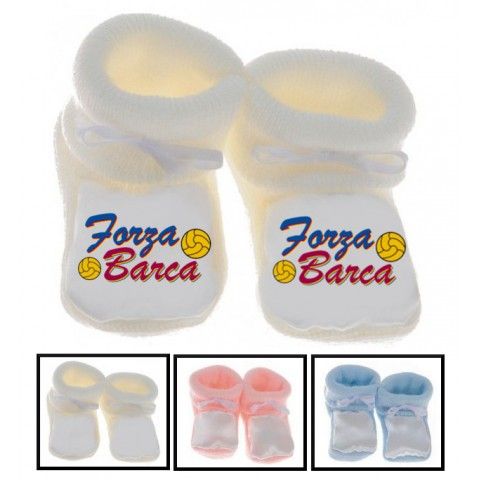 Chaussons de bébé forza Barca