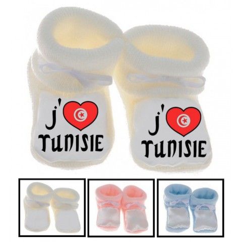 Chaussons de bébé je suis à croquer fille