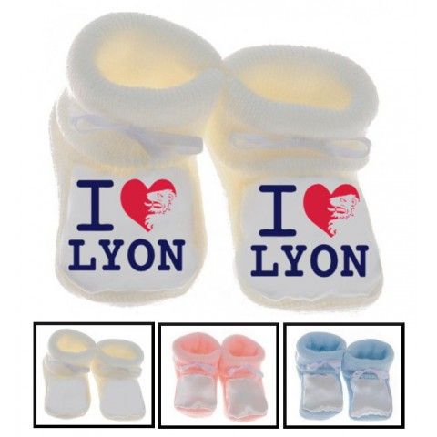 Chaussons de bébé je suis à croquer fille