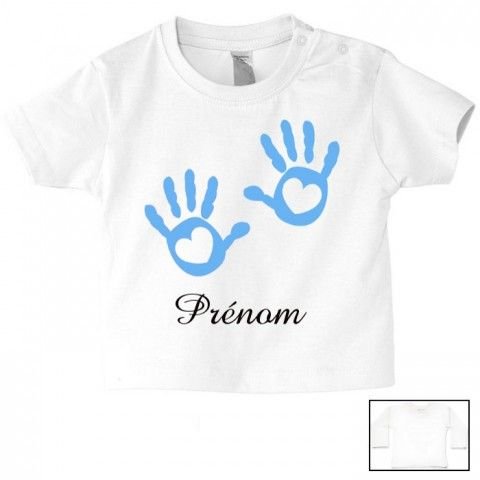 Tee-shirt de bébé lancement de fusée personnalisée