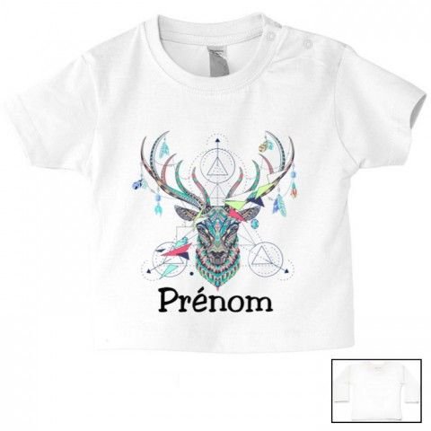 Tee-shirt de bébé lancement de fusée personnalisée