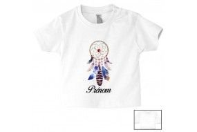 Tee-shirt de bébé lancement de fusée personnalisée