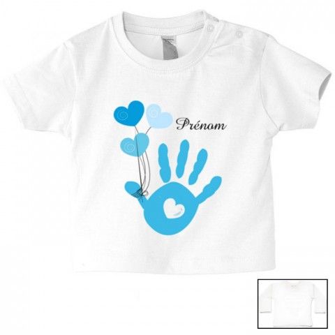 Tee-shirt de bébé lancement de fusée personnalisée