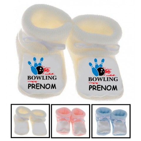 Chaussons de bébé badminton lapin crétin personnalisée