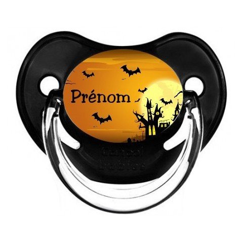 Tétine de bébé Halloween personnalisée