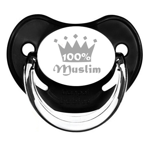 Tétine de bébé 100% Muslim