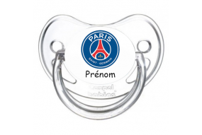 Tétine de bébé psg personnalisée