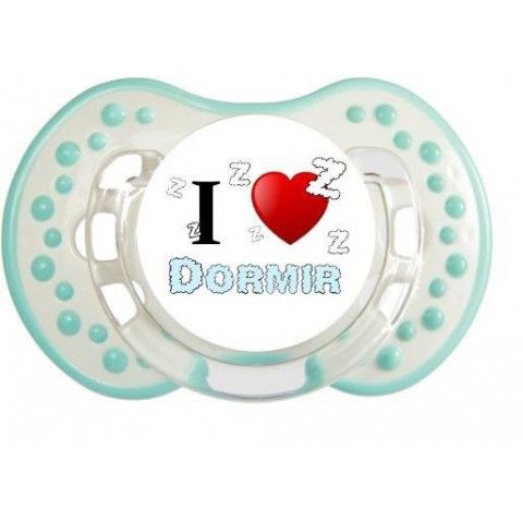 Tétine de bébé drôle i love dormir