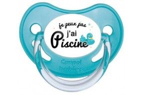 Tétine de bébé je peux pas j'ai piscine