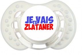 Tétine de bébé je vais te zlataner