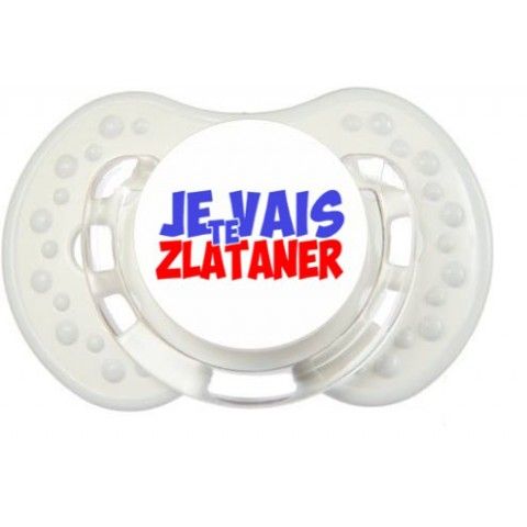 Tétine de bébé je vais te zlataner