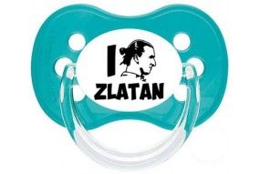 Tétine de bébé i love zlatan