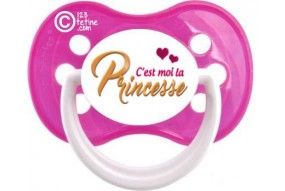 Tétine de bébé c’est moi la princesse