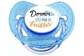 Sucette de bébé dormir c’est pour les faibles