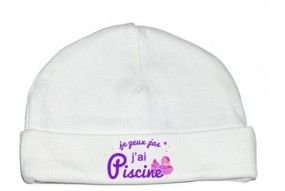 Bonnet de naissance i love bisous