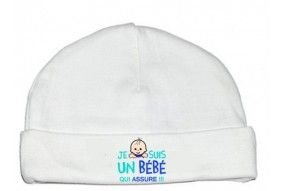 Bonnet de naissance je peux pas j’ai piscine garçon