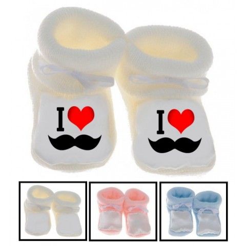 Chaussons de naissance super girl