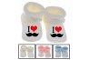 Chaussons de naissance super girl