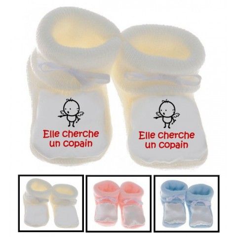 Chaussons de naissance j’ai un petit quelque chose en plus qui me rend extra étoile