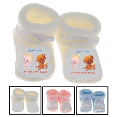 Chaussons de naissance the princess