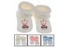 Chaussons de naissance mini globe trotter