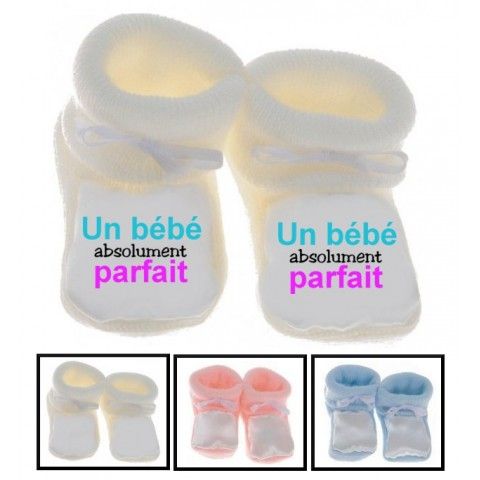 Chaussons de naissance tu sais que je te kiffe