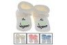 Chaussons de naissance un bisous et nous sommes quittes